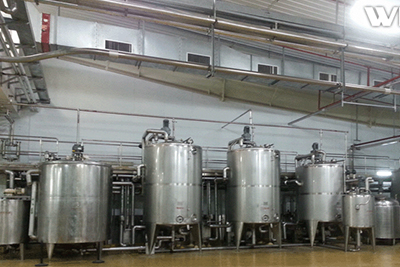 Food Factory Material Automatic Processing System