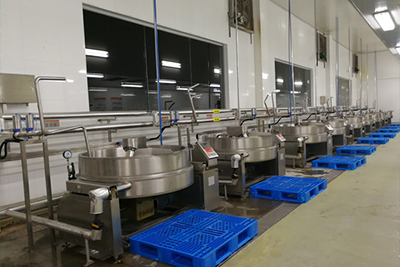 Automatic Processing System for Preserved Fruit and Glucose Syrup in Food Factories